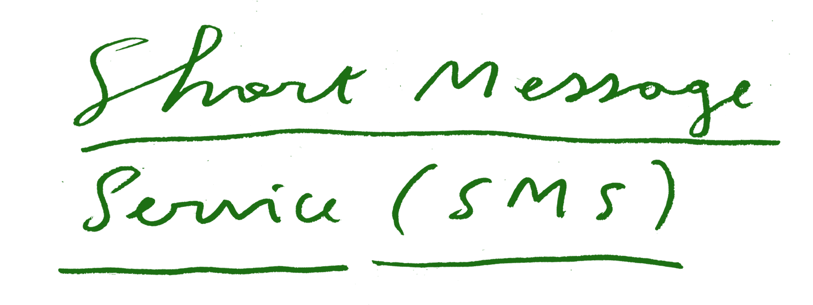 Short Message Service (SMS)